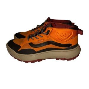 Vans MTE Crosspath Trail Shoes Mid Marmalade Orange 721356 Men's Size 10